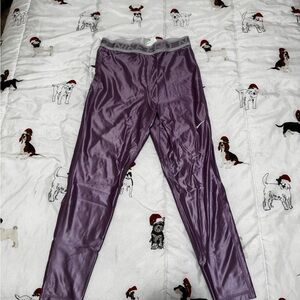 Nike Pro Shiny Lavender Leggings